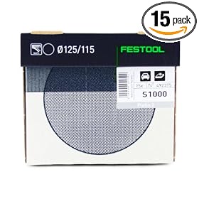Festool 492373 S400 Grit, Platin 2 Abrasives, Pack of 15