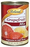Roland Grapefruit Mix in Light Syrup, 14.5-Ounce Tins (Pack of 12)