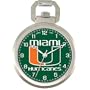 NCAA Men's COL-PW-MIA Pocket Collection Miami Hurricanes Pocket Watch