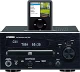 Yamaha CRXD430BL CD DAB Receiver with iPod Dock - Black