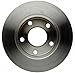 ACDelco Silver 18A636A (19287195) Non-Coated Rear Disc Brake Rotor
