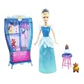 Disney Princess Cinderella Doll and Dressing Room Play Set