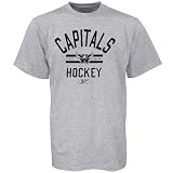 Reebok Washington Capitals Ash Authentic T-shirt