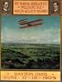 AIRPLANE PLANE AVIATION WILBUR AND ORVILLE WRIGHT AVIATORS DAYTON OHIO 1909 SMALL VINTAGE POSTER REPRO