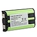 eForCity 2x Phone Battery Compatible with Panasonic HHR-P104 HHR-P104A