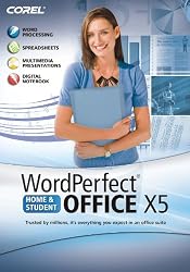 WordPerfect Office X5 Home & Student - 1 User - 3 PC [Download] [Old Version]
