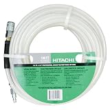 Hitachi 19413FA 1/4-Inch x 100 Polyurethane Air Hose with Automotive Plug and Coupler