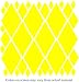 34 Yellow Diamonds Wall Decor Stickers Mural Words Decal Quotes