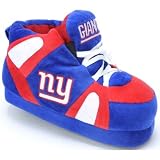 New York Giants Slipper Size: 6-7.5, Color: Blue / Red / White
