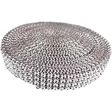 4 Row Acrylic bling (looks like Rhinestone) Diamond Cake Ribbon Banding 10 Yards