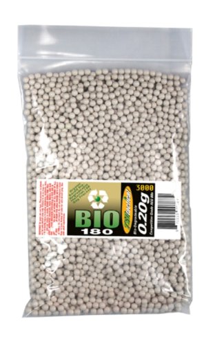 TSD Tactical 3,000 ct. Bag Biodegradeable White Airsoft BBs (6mm, 0.20g)
