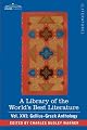A Library of the World's Best Literature - Ancient and Modern - Vol. XVI (forty-five volumes); Gellius-Greek Anthology