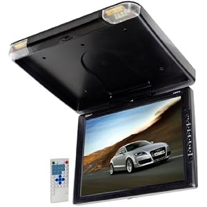 Legacy LMRD15 Flip-Down Monitor with Built-In DVD/MP3/MP4 player