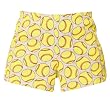 Fastpitch Softball Sports novelty print sport shorts for women and girls. Covered elastic waist & vents.
