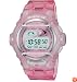 Casio Women's Baby-G Pink Jelly Shock Resistant Sports Watch #BG169-4V