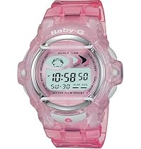 Casio Women's Baby-G Shock Resistant Pink Sports Watch #BG169-4V