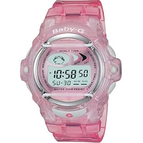 Casio Women's Baby-G Shock Resistant Pink Sports Watch #BG169-4V