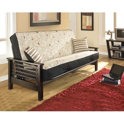 Morgan Futon Set in Espresso