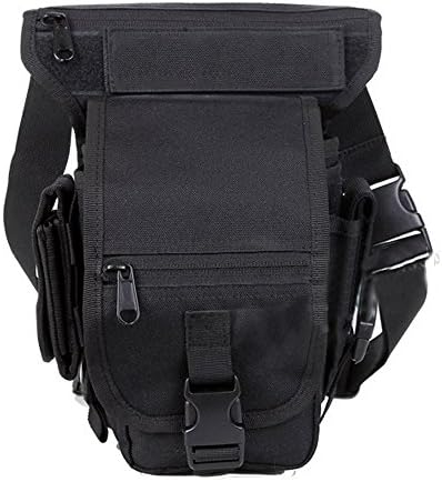 Tactical SWAT Leg Bag for Outdoor (Black)