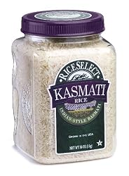 RiceSelect Kasmati Rice, 36-Ounce Jars (Pack of 4)