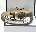 AUTHENTIC COACH MINI SIGNATURE DOG COLLAR w/ENGRAVABLE CHARM 8837 (X LARGE)