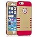 Fosmon HYBO-VAULT Slim Fit Dual Layer Front and Back Hybrid Case for Apple iPhone 6/6s (4.7