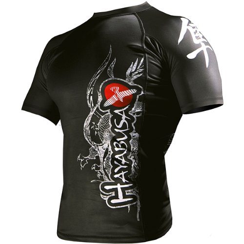 Hayabusa Official MMA Mizuchi Shortsleeve Rashguard Shirt/Top