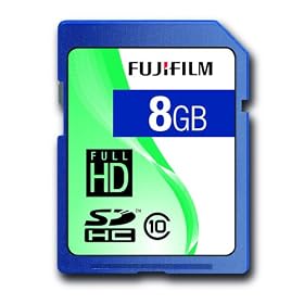 Fuji Secure Digital High Capacity 8GB Class 10 Flash Card