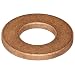 Bunting Bearings EW081601 1/2" Bore x 1" OD x 1/16" Thickness Powdered Metal SAE 841 Thrust Washers