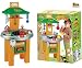 Little Kitchen Chef Country Kitchen, 18pc Toy Kitchen for Children