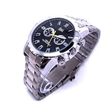 Stylish Watch Camera - HD 1080P Night Vision Waterproof Video Recording Capability Camera. 16GB Internal Memory.