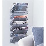 Mesh Magazine Rack - Wall Works - Large
