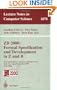 ZB 2000: Formal Specification and Development in Z and B: First International Conference of B and Z Users York, UK, August 29 - September 2, 2000 Proceedings (Lecture Notes in Computer Science)