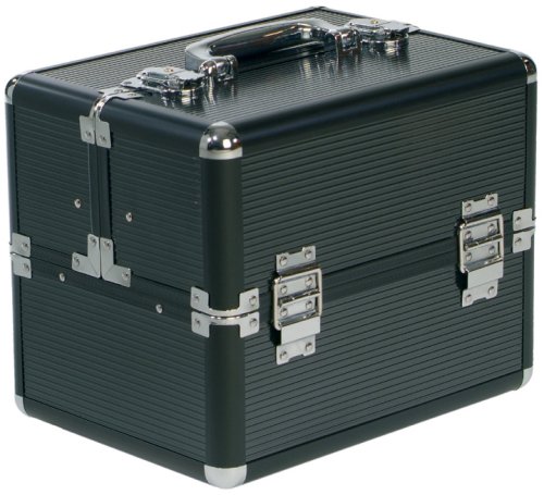 Childrens Toyshop   : Beauty Box St Tropez Black Cosmetics Beauty Case