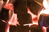 10 RANDOM SHAPED GAS FIRE CERAMIC COALS REPLACEMENT FREE P&P