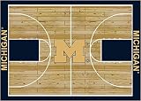 Milliken P/#533324-C/#1160+-280 College Court Michigan Wolverines Rug Size: 10' 9x13' 2