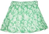 PRINTED COTTON SILK VOILE SKIRT