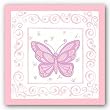 Butterfly II by The Luntz Collection 8"x8" Art Print Poster