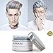 SOVONCARE Sliver GrayTemporary Hair Color Wax Washable Gray Hair Dye for Men & Women, All-Day Hold Disposable Hair Styling Clays for Party, Cosplay & Daily 4.23 oz