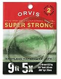 ORVIS SUPER STRONG TROUT FLY FISHING LEADERS (4X-7X)