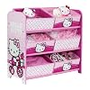 Worlds Apart 471HEK01 Hello Kitty Kommode mit 6 Aufbewahrungsboxen