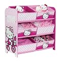 Hello Kitty 6 Bin Storage