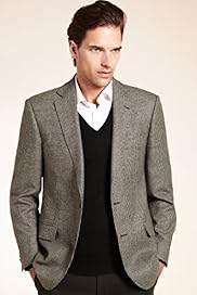 Collezione Pure Wool Single Breasted Puppytooth Jacket