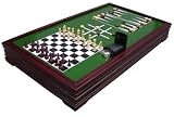 Park & Sun Dice Football / Bumper Pool Table Top Combo Game Set