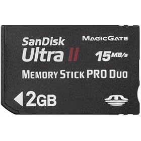 SanDisk UltraII �������[�X�e�B�b�NPRO Duo �]�����x15MB/Sec SDMSPDH-J61�V���[�Y
