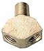 Foxx Equipment Co. Brass Y Gas Splitter, 1/4in MPT x 1/4in FPT