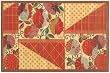 Laser Printed Split Bamboo Placemat 18" x 12" Set /