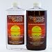 Candle & Lamp Oil (Set of 2) Black & Clear