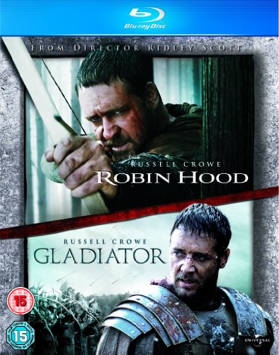  Robin Hood / Gladiator Double Pack  [Blu-ray][Region Free] cd cover