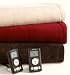 Slumber Rest Microplush Heated Blanket Queen Sand